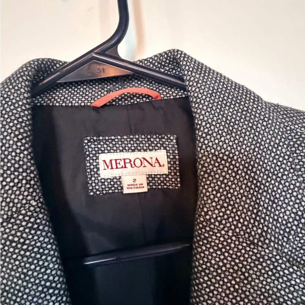 Merona Women's Gray Blazer - Picture 5 of 6